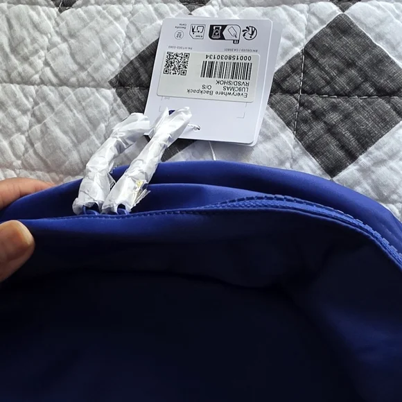 Lululemon Athletica Cobalt Blue Men's Backpack - Picture 7 of 8